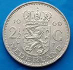 2 1/2 gulden 1969 - Juliana haan, Postzegels en Munten, Munten | Nederland, Verzenden, Koningin Juliana, 2½ gulden, Losse munt