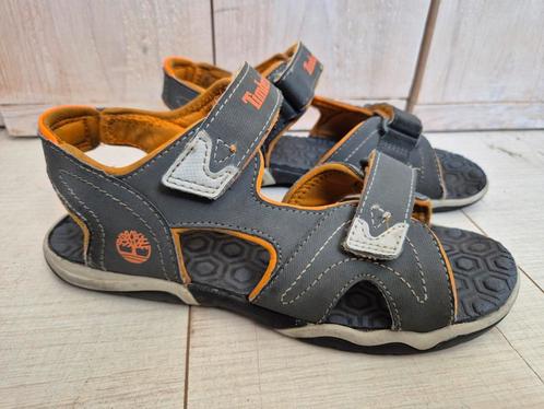 Grijs/ Oranje Klittenband Timberland Sandalen mt 37, Kinderen en Baby's, Kinderkleding | Schoenen en Sokken, Zo goed als nieuw