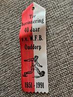 Ouddorp 40 jaar vv W.F.B vaantje, Ophalen of Verzenden, Gebruikt, Buitenlandse clubs, Vaantje of Sjaal