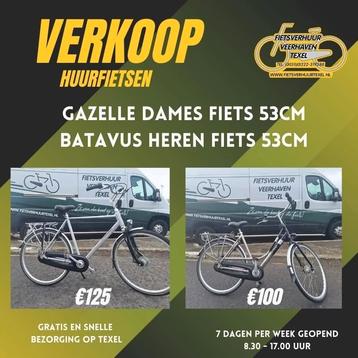 Stadsfietsen  beschikbaar voor biedingen