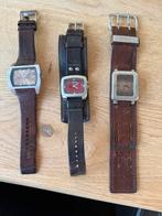 Herenhorloges - Fossil/Diesel/Guess, Sieraden, Tassen en Uiterlijk, Horloges | Heren, Staal, Polshorloge, Ophalen, Overige merken