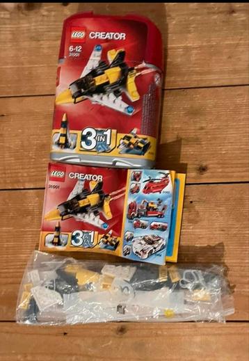LEGO Creator Set 31001 Mini Skyflyer - Compleet! beschikbaar voor biedingen