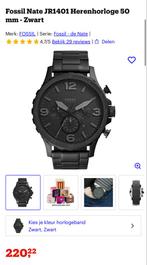 Fossil Nate JR1401 Herenhorloge - Batterij Vervangen, Ophalen, Gebruikt