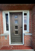 Prachtige eiken voordeur met glas in lood, Doe-het-zelf en Verbouw, Deuren en Horren, La belle porte, Jurgen.hoogenboezem@gmail.com