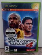 Pro Evolution Soccer 4 - OG Xbox (Konami, CIB), Gebruikt, Ophalen of Verzenden, Sport, 3 spelers of meer