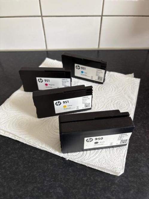 Inkt cartridges komen uit een HP Officejet Pro 8620 printer, Computers en Software, Printerbenodigdheden, Gebruikt, Cartridge