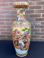 Grote oude/vintage Chinese vaas, 60 cm hoog met stempel, Ophalen