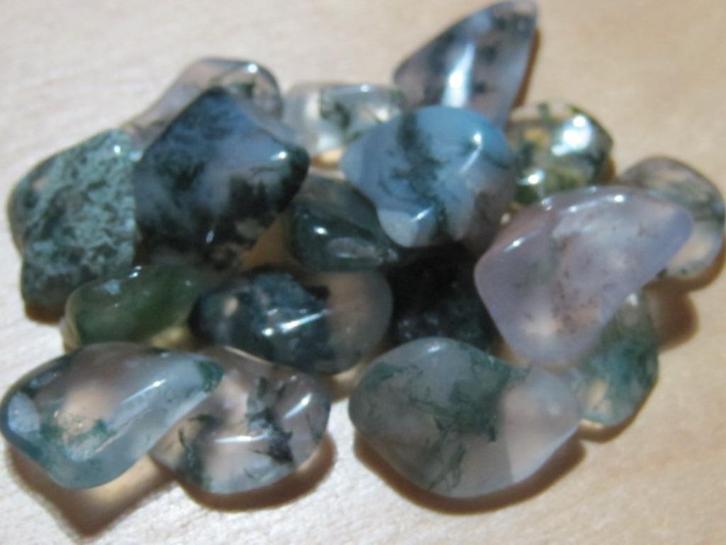 ed. 15 edelstenen MOSAGAAT (4), Sieraden, Tassen en Uiterlijk, Edelstenen, Nieuw, Verzenden