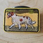 Strijk embleem applicatie Patch Jacht hond, D, Verzenden, Nieuw, D