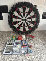 Darts set compleet, Ophalen of Verzenden, Zo goed als nieuw, Dartbord met pijlen