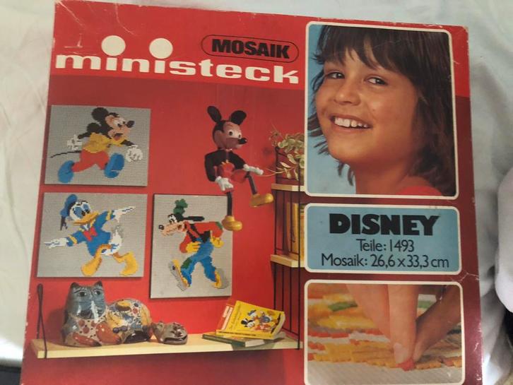 Ministeck Disney figuren, Hobby en Vrije tijd, Ministeck, Zo goed als nieuw, Ophalen of Verzenden
