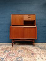 Vintage secretaire barkast, Vinde Møbelfabrik, jaren 60, Ophalen, Zo goed als nieuw