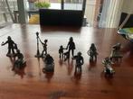 Daalderop tinnenbeeldjes 9 x stuks, Ophalen of Verzenden, Zo goed als nieuw, Beeldje of Figuurtje