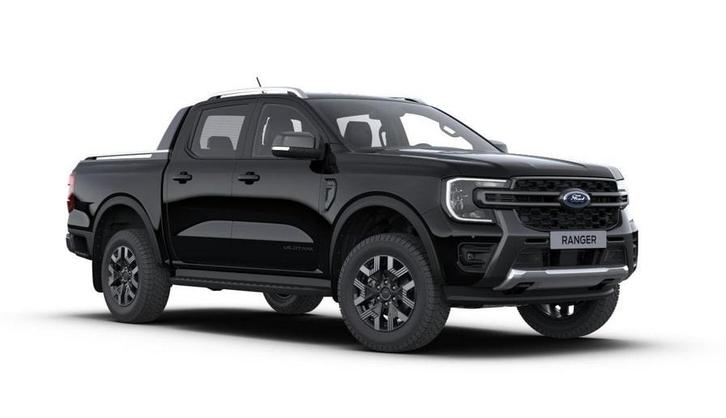Ford Ranger 2.3L EcoBoost PHEV Double Cab Wildtrak | AWD | T, Auto's, Ford, Bedrijf, Te koop, Ranger, 4x4, ABS, Achteruitrijcamera