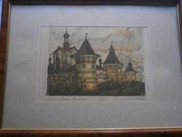 Kleurets Klooster St. Franciscus Basilio Spanje beschikbaar voor biedingen