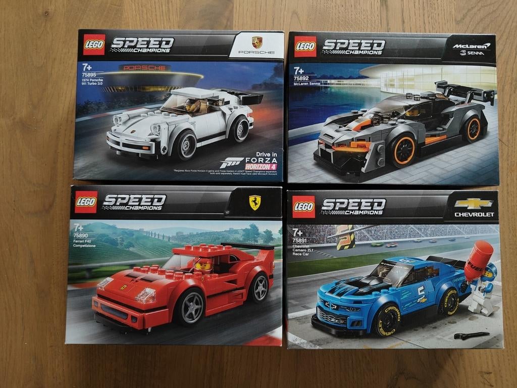 4x LEGO Speed Champions Nieuw & Verzegeld, Kinderen en Baby's, Speelgoed | Duplo en Lego, Ophalen of Verzenden, Nieuw, Complete set