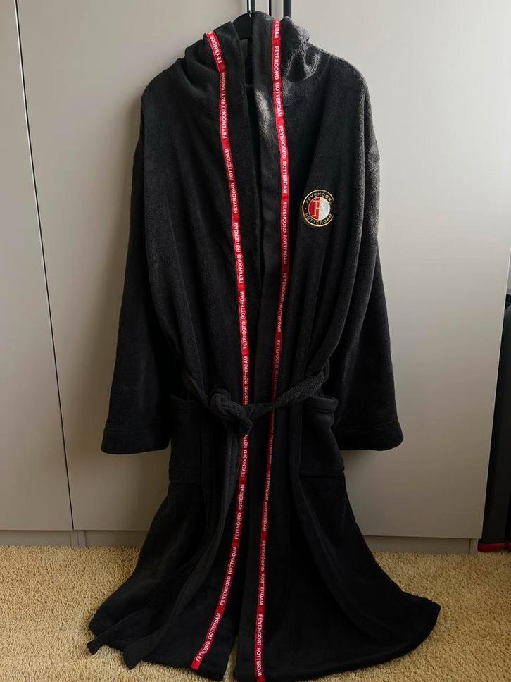 Feyenoord Badjas L/XL - Nauwelijks Gedragen, Kleding | Heren, Overige Herenkleding, Zo goed als nieuw, Ophalen