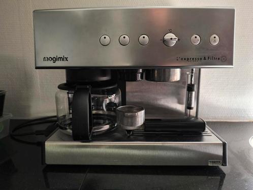 Magimix espressomachine L' expresso & filtre automatic., Witgoed en Apparatuur, Koffiezetapparaten, Gebruikt, Espresso apparaat
