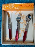 Bugatti kinderbestek, Huis en Inrichting, Ophalen of Verzenden, Nieuw, Rvs of Chroom