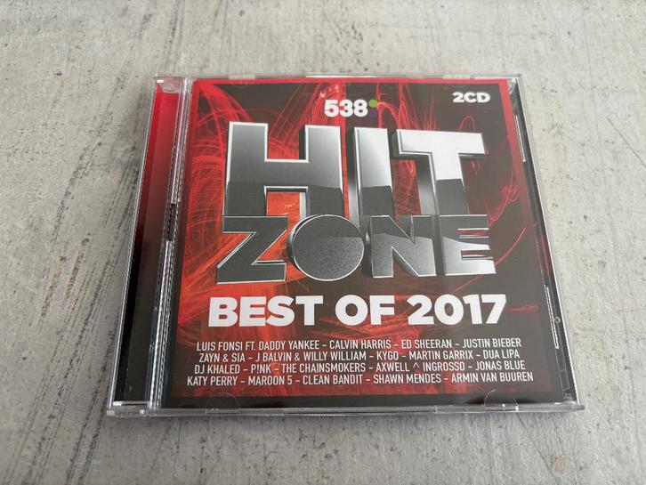 538 Hitzone - Best Of 2017 CD, Cd's en Dvd's, Cd's | Verzamelalbums, Zo goed als nieuw, Pop, Ophalen of Verzenden
