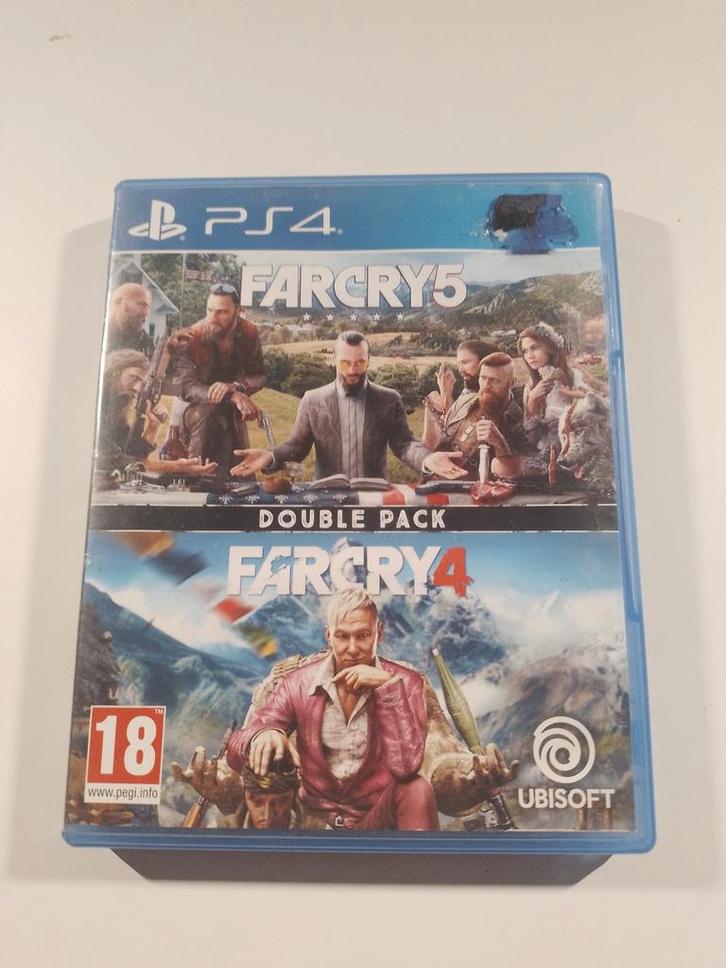Far Cry 4 & 5 - PS4, Spelcomputers en Games, Spelcomputers | Sony PlayStation 4, Gebruikt, Met games, Ophalen of Verzenden
