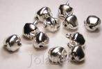 0487 Mooie Zilver Kleurige Belletjes Bedels, Overige merken, Verzenden, Zo goed als nieuw, 4 bedels of meer