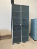 Cappelino kast met glazen deuren, Huis en Inrichting, Kasten | Vitrinekasten, Ophalen, Met deur(en), Italiaans Design, 50 tot 100 cm
