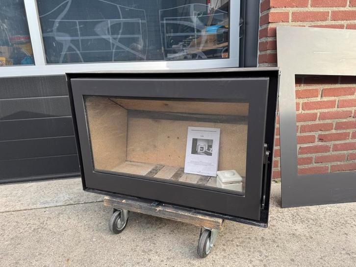 Jidé pure inzethaard houtkachel, Huis en Inrichting, Kachels, Zo goed als nieuw, Inbouw, Houtkachel, Hout, Ophalen