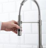IKEA VIMMERN Keukenmengkraan & handdouche, Doe-het-zelf en Verbouw, Sanitair, Ophalen of Verzenden, Zo goed als nieuw, Rvs, Kraan