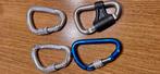via ferrata carabiners, en 1 DMM belaymaster, Sport en Fitness, Klimsport, Ophalen of Verzenden, Gebruikt, Klimsport-accessoire