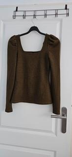 Vero Moda Top - Maat S - Olijfgroen, Vero Moda, Ophalen of Verzenden, Zo goed als nieuw, Lange mouw