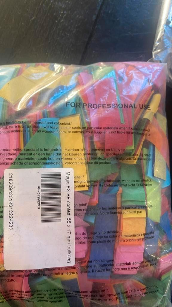 Kleurrijke Confetti - Feestversiering, Hobby en Vrije tijd, Feestartikelen, Nieuw, Feestartikel, Verjaardag, Ophalen of Verzenden