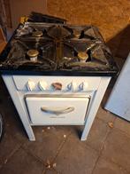 Retro Gasfornuis met Oven, Witgoed en Apparatuur, Fornuizen, Ophalen, Gebruikt, 4 kookzones, Gas