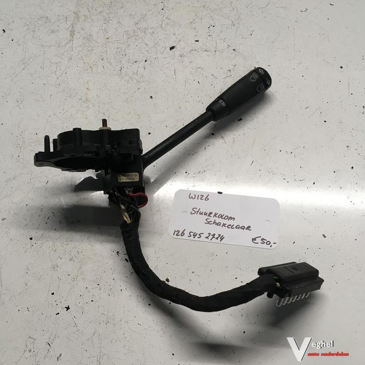 Mercedes W126 1991  Stuurkolomschakelaar  126 545 2724, Auto-onderdelen, Dashboard en Schakelaars, Gebruikt, Ophalen of Verzenden