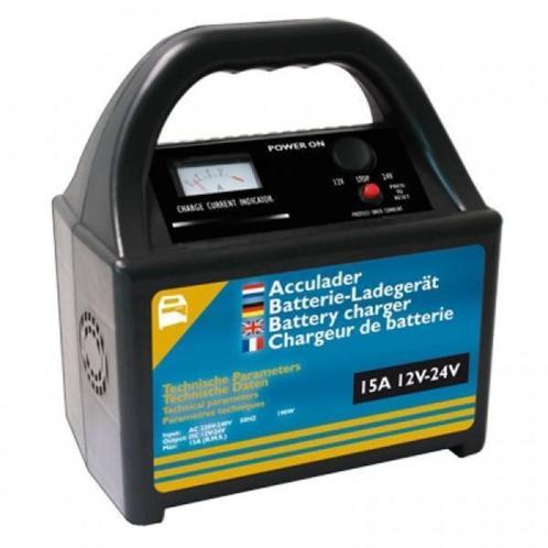 Acculader 12V/24V 15Amp., Auto diversen, Autogereedschap, Nieuw, Ophalen of Verzenden