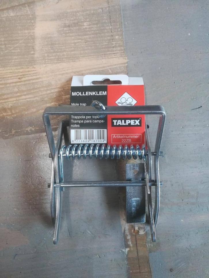 talpex mollenklemmen, Tuin en Terras, Bestrijdingsmiddelen, Nieuw, Ongediertebestrijding, Ophalen