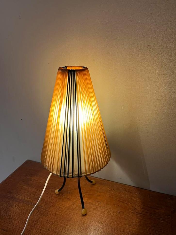 Vintage Philips Pilastro Space age tafellamp. Pilastro lamp, Huis en Inrichting, Lampen | Tafellampen, Zo goed als nieuw, Minder dan 50 cm