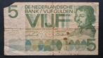 5 gulden 1966 Vondel, Postzegels en Munten, Bankbiljetten | Nederland, Ophalen, 5 gulden, Los biljet