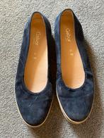 Gabor, donkerblauwe,  nubuck instappers, mt. 10( 44-45]., Ophalen of Verzenden, Zo goed als nieuw, Blauw, Instappers