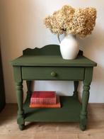 Sidetable - Pine Forest Green, Huis en Inrichting, Tafels | Sidetables, Ophalen, 100 tot 150 cm, Zo goed als nieuw, 25 tot 50 cm