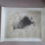 Ets Hond van Jaromski 1982, Antiek en Kunst, Kunst | Etsen en Gravures, Ophalen of Verzenden