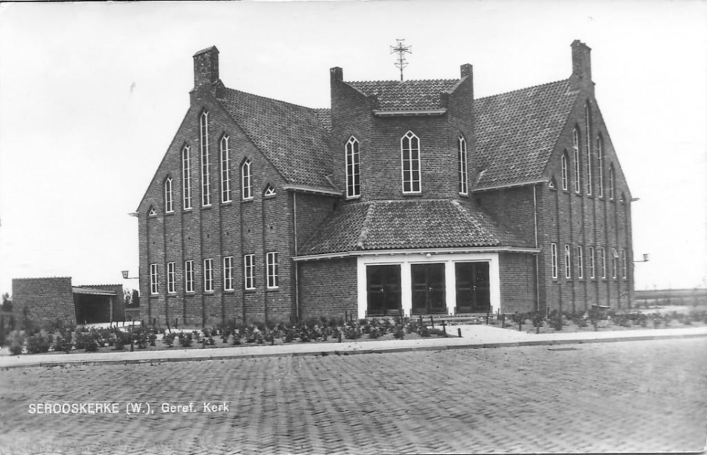 Serooskerke  Geref Kerk., Ophalen of Verzenden, 1960 tot 1980, Ongelopen, Zeeland