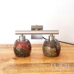 Mozaiek Wandlamp met Twee Lampjes, Ophalen of Verzenden, Zo goed als nieuw, Glas, Modern