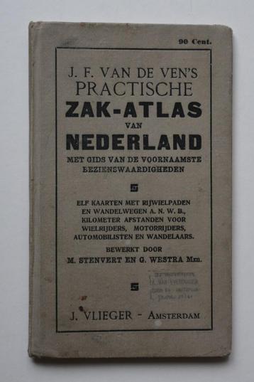 ZAK-ATLAS NEDERLAND1932 LITHO J. Vlieger J.F. v/d Ven BK37 beschikbaar voor biedingen