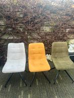 5 eetkamer stoelen, Ophalen, Moderne eetkamerstoelen, Zo goed als nieuw, Grijs