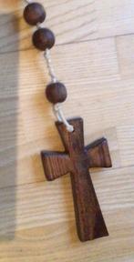 Grote houten Rozenkrans, Verzamelen, Ophalen of Verzenden, Gebruikt