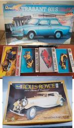 4 Revell Modelbouw auto Rolls Royce stutz Corvette Mercer, Hobby en Vrije tijd, Modelbouw | Auto's en Voertuigen, Auto, Revell