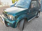 Suzuki Jimny 1.3 Cabrio 4WD 2001 Groen met schade, 4 cilinders, 4 stoelen, Bedrijf, Handgeschakeld