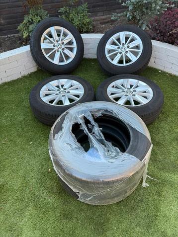 VW Lyon velgen 195/65 R15 15inch ET45 – 4 nieuwe banden beschikbaar voor biedingen