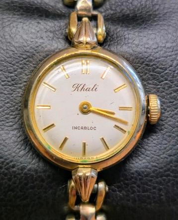 Vintage Khali Ladies Watch – Swiss Incabloc 20 Microns Gold beschikbaar voor biedingen